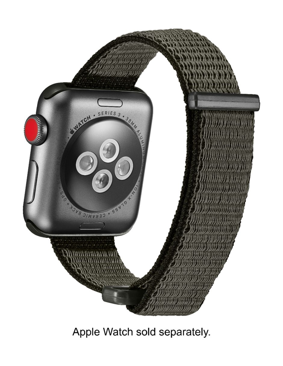 Correa apple nylon 38/40mm para reloj inteligente (verde)
