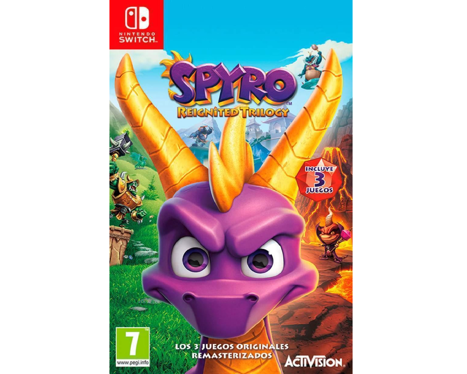 Nintendo Switch Juego Spyro Reignited Trilogy