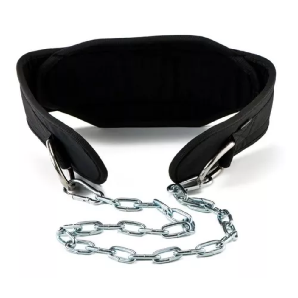 Cinturón Faja Lastre Para Cargar Peso Con Cadena