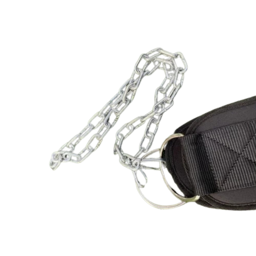 Cinturón Faja Lastre Para Cargar Peso Con Cadena