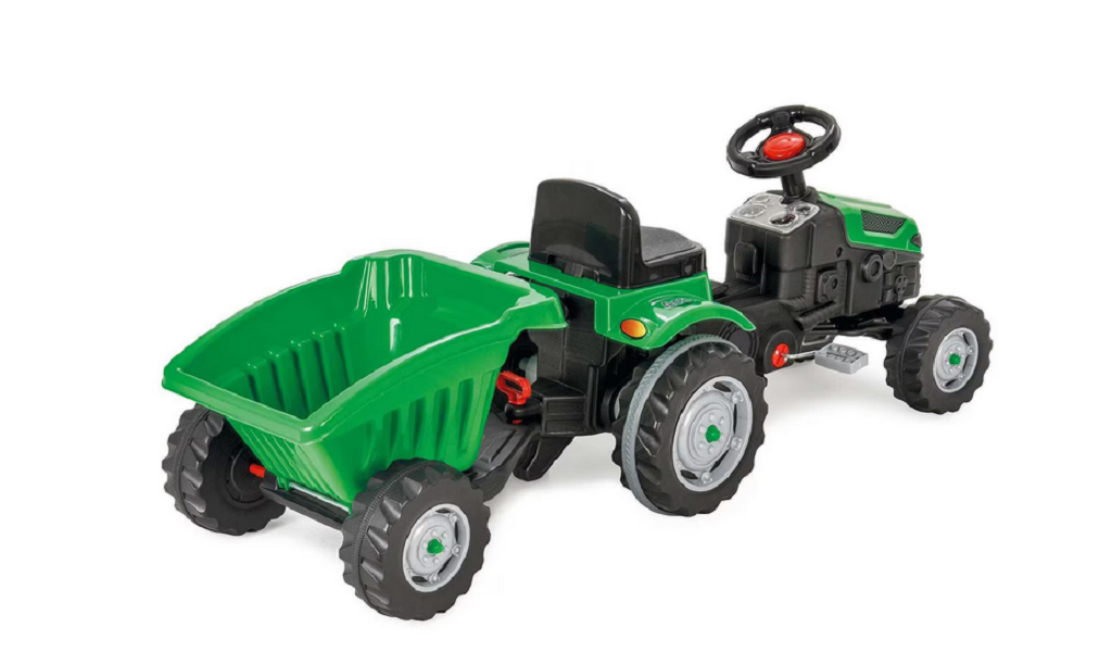 Montable Eléctrico Tractor con Remolque