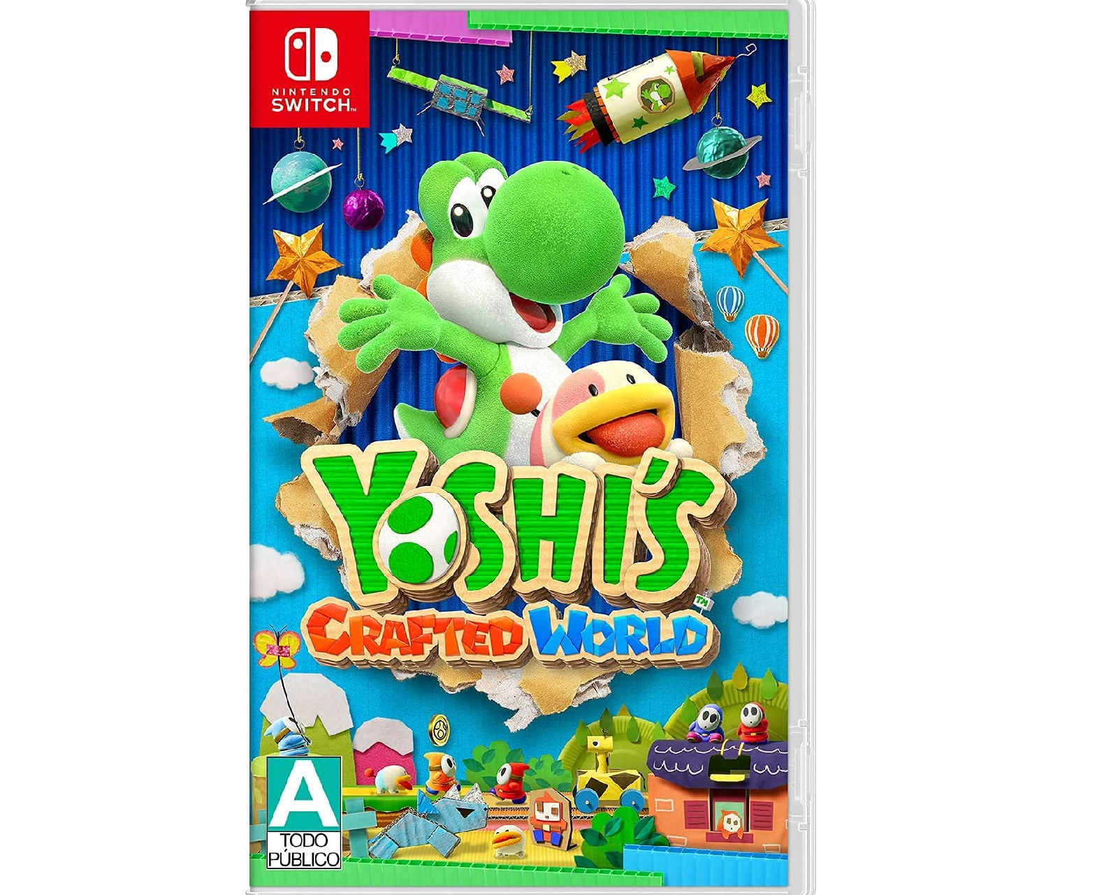 Nintendo Switch Juego Yoshi's Crafted World