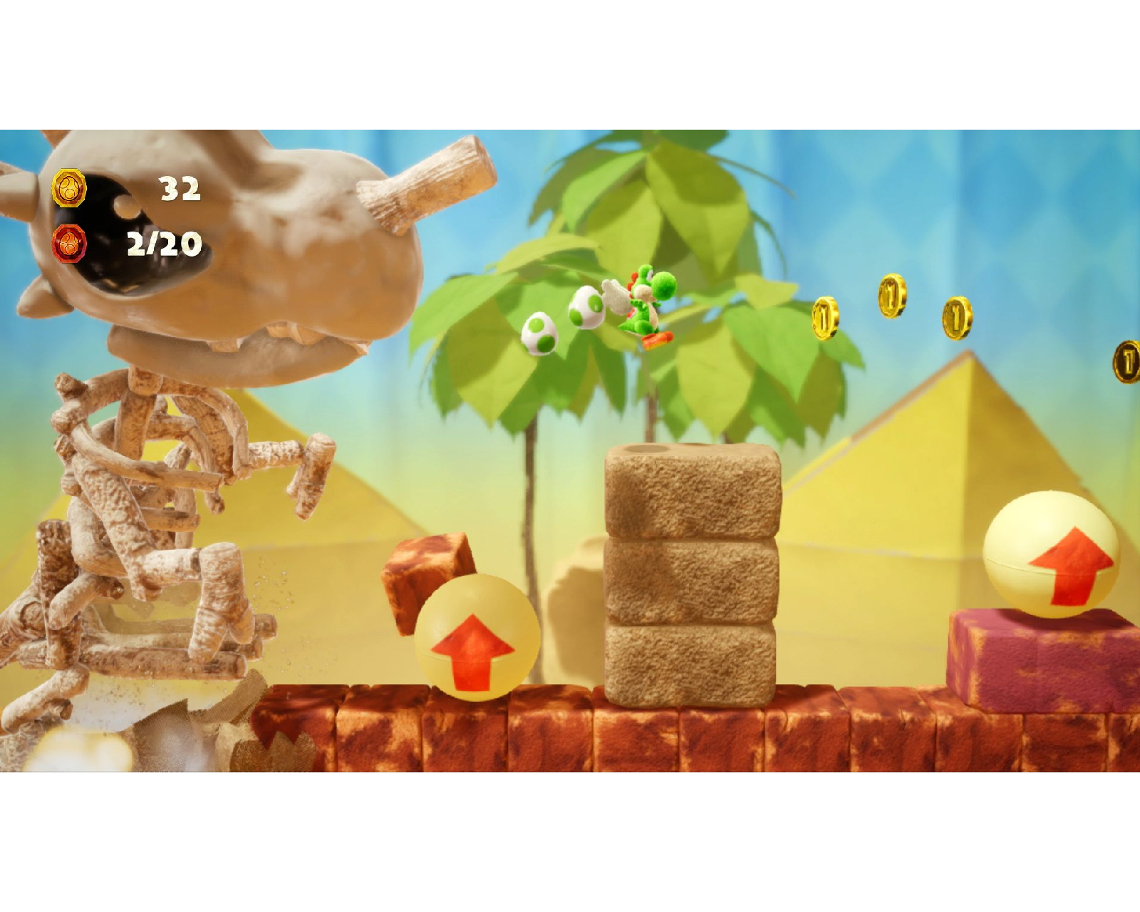 Nintendo Switch Juego Yoshi's Crafted World