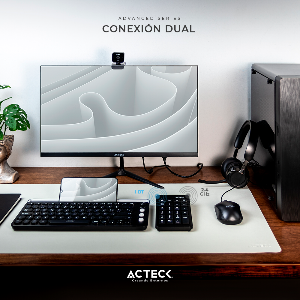 Teclado Numerico Multiplataforma Inspire Pad Tn450 Bt 5.0 Acteck