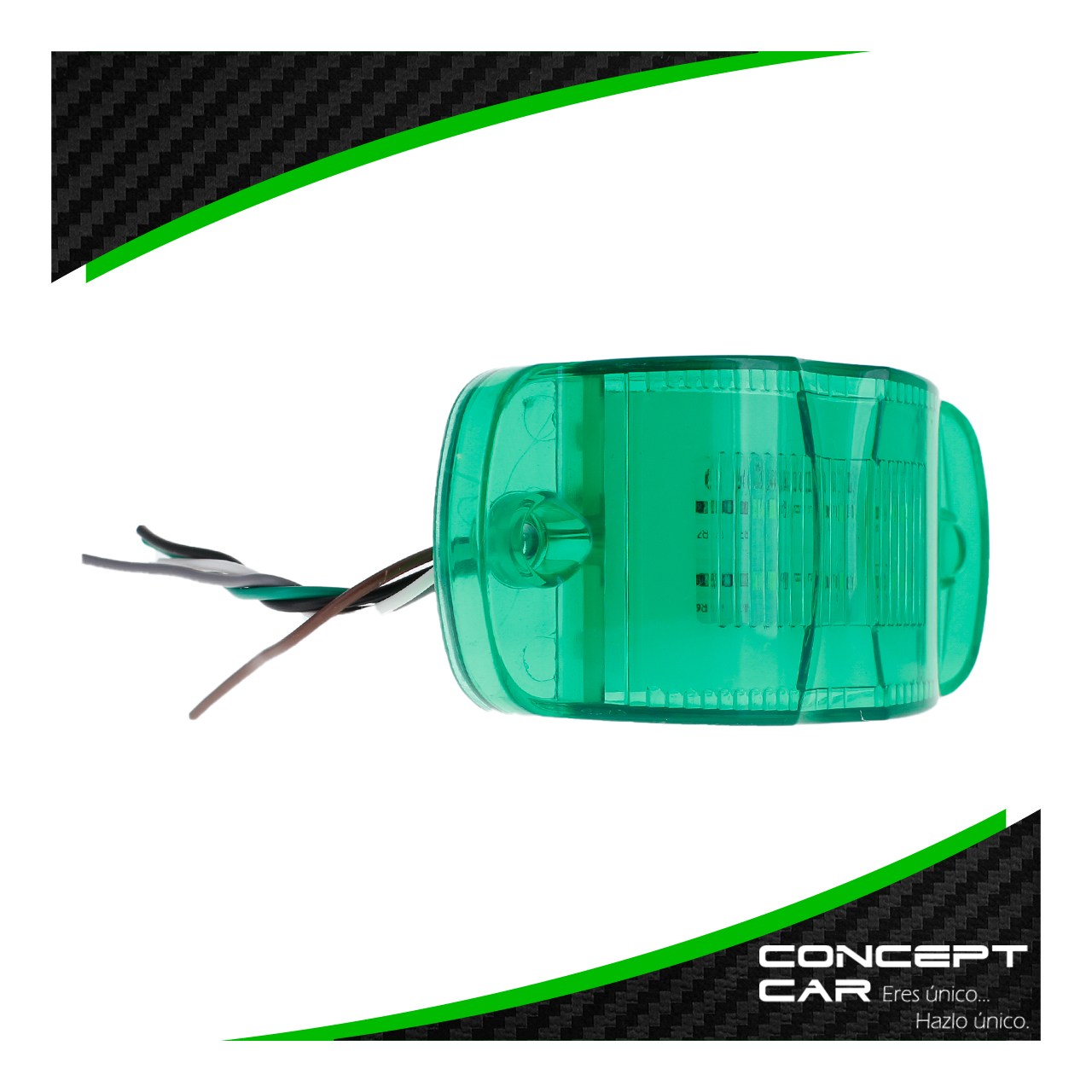 10 Par Plafones 8 Led Gel Plasma Lateral Camion Trailer 12-24v