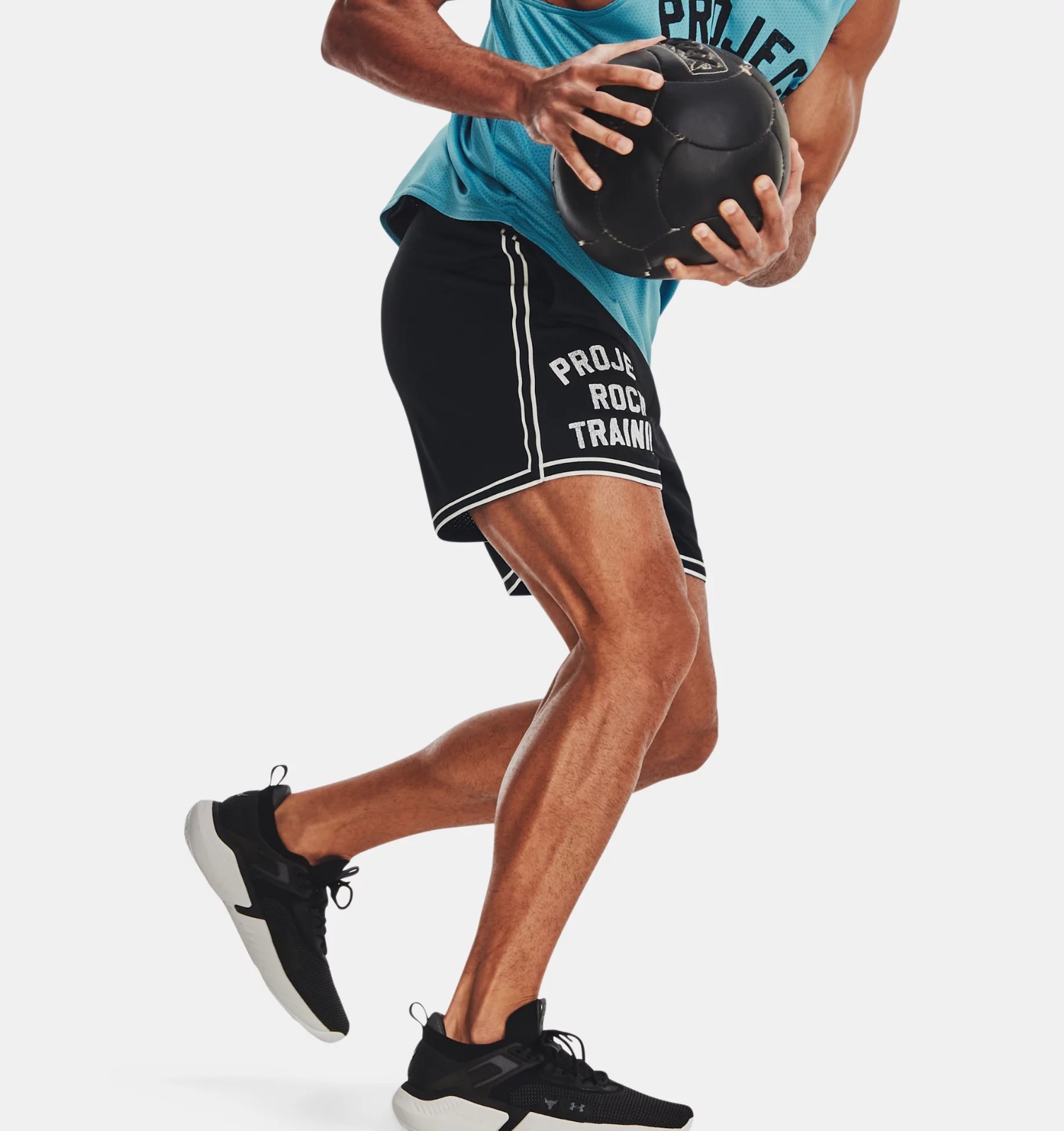 Short Under Armour Project Rock Penny Entrenamiento Hombre