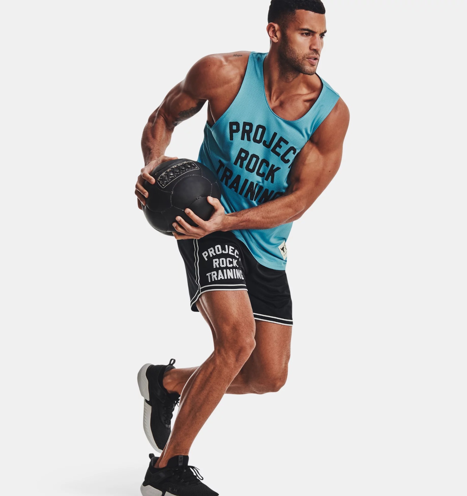 Short Under Armour Project Rock Penny Entrenamiento Hombre