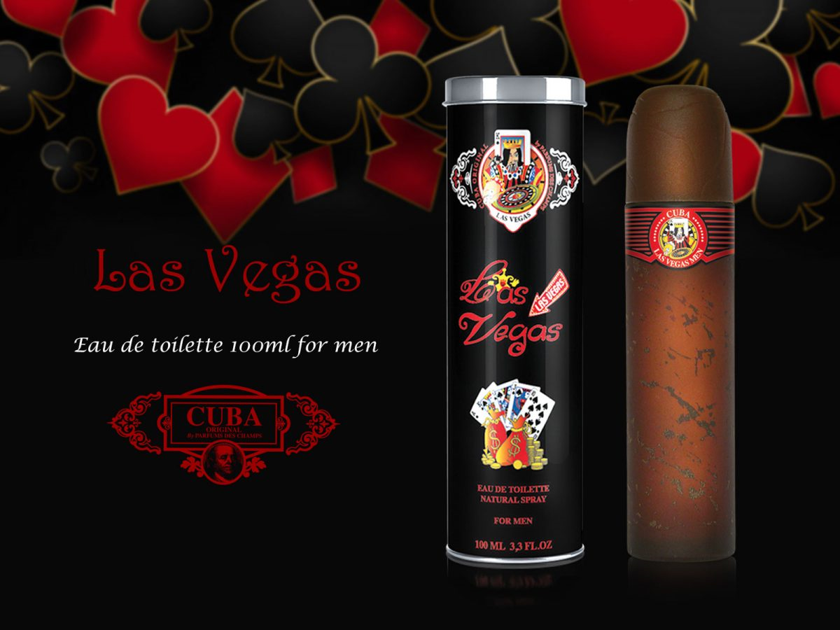 Perfume LAS VEGAS de Cuba Paris Eau de Toilette 100 ml Hombre