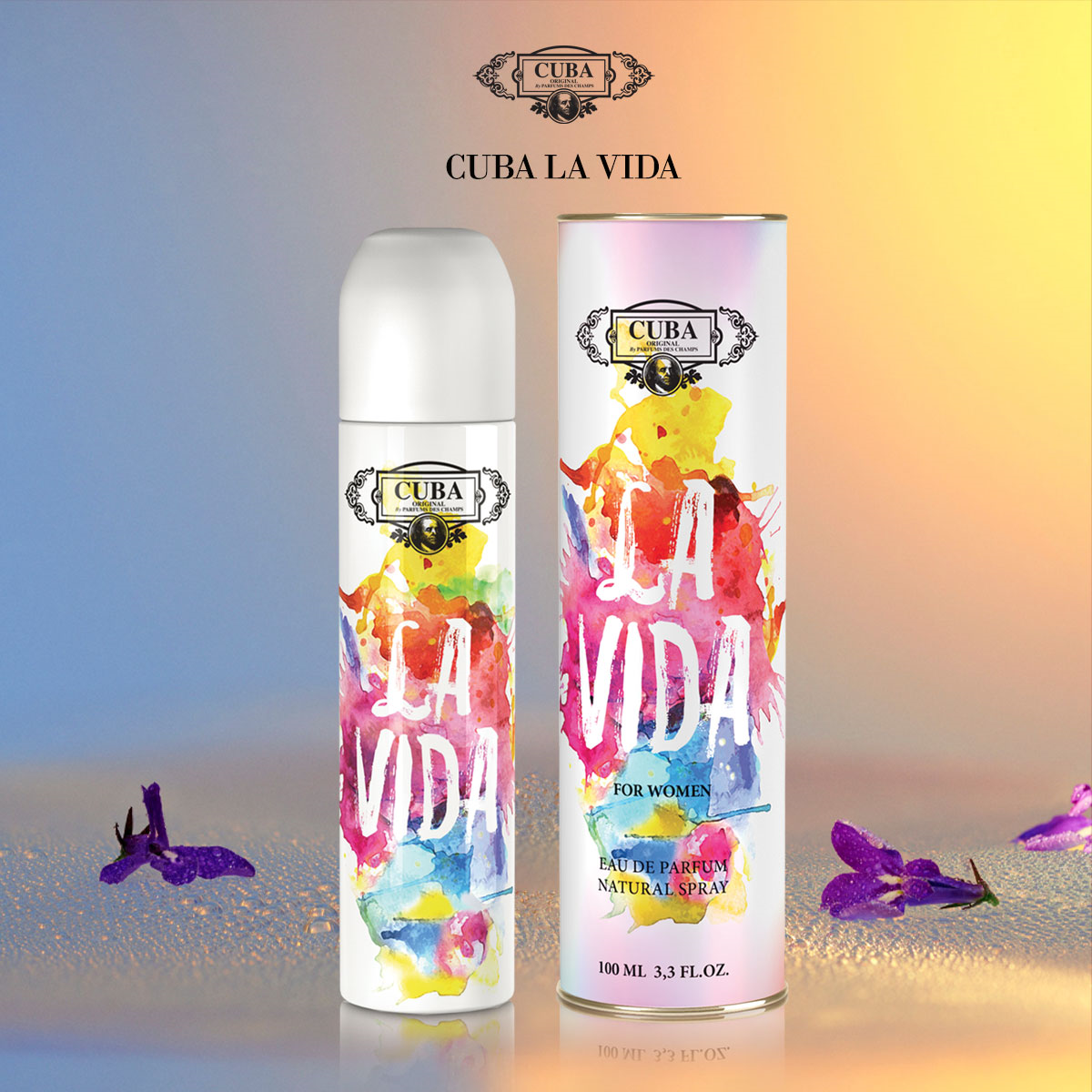 Perfume LA VIDA de Cuba Paris Eau de Parfum 100 ml Mujer