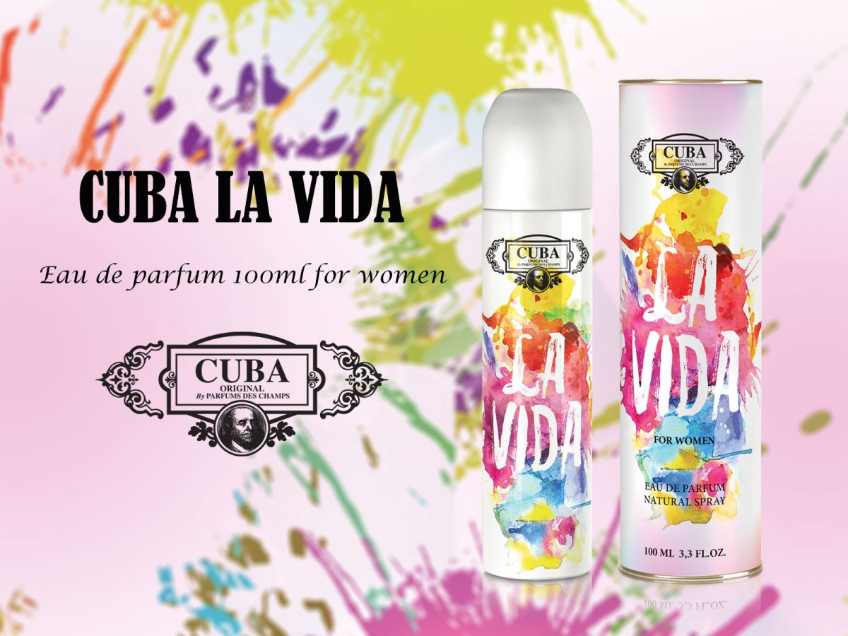 Perfume LA VIDA de Cuba Paris Eau de Parfum 100 ml Mujer