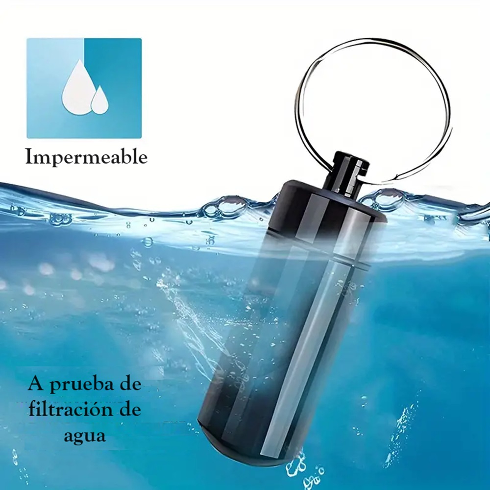 Llavero pastillero 4 llaveros para pildoras