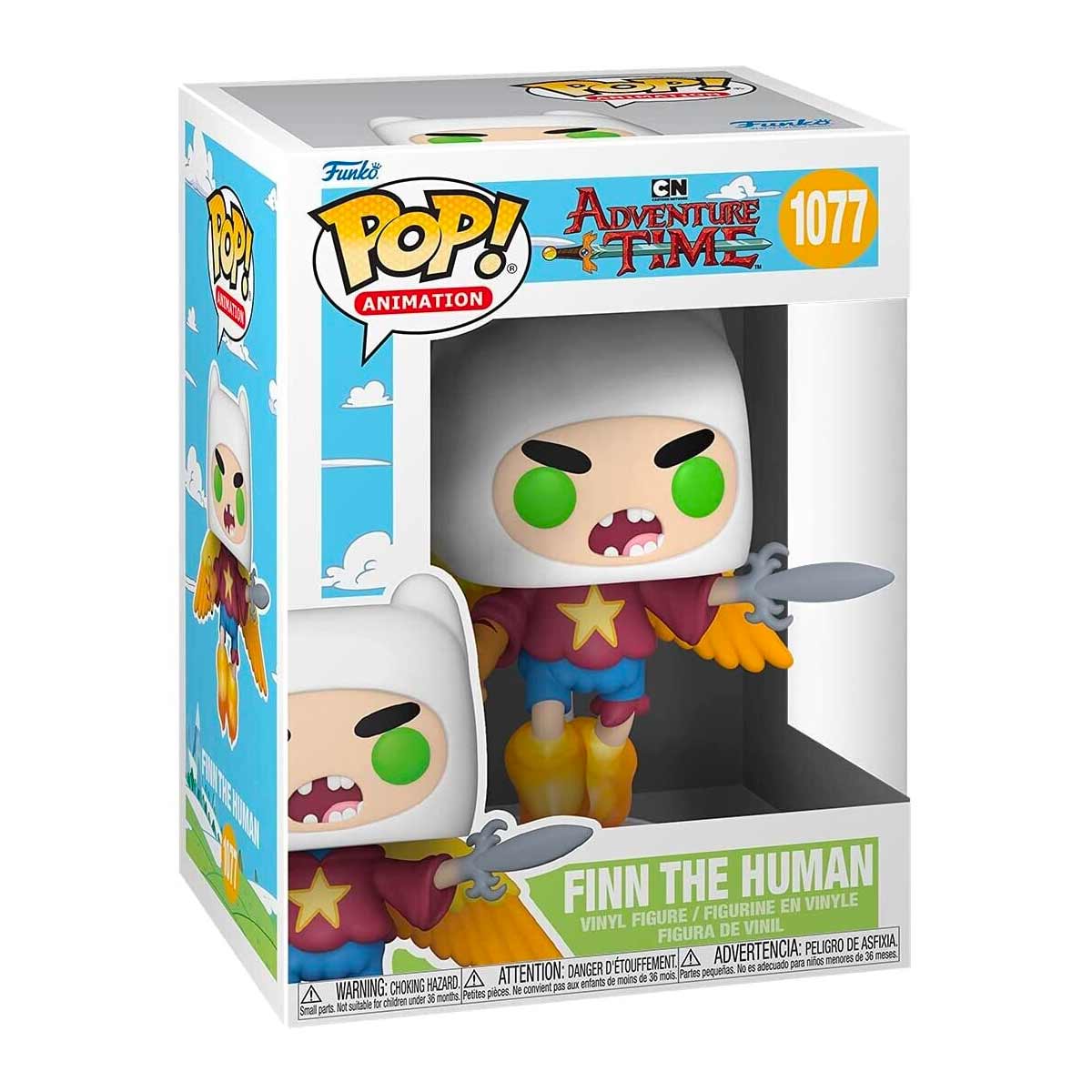 Funko Pop 1077 :: Finn The Human. (Hora de Aventura)