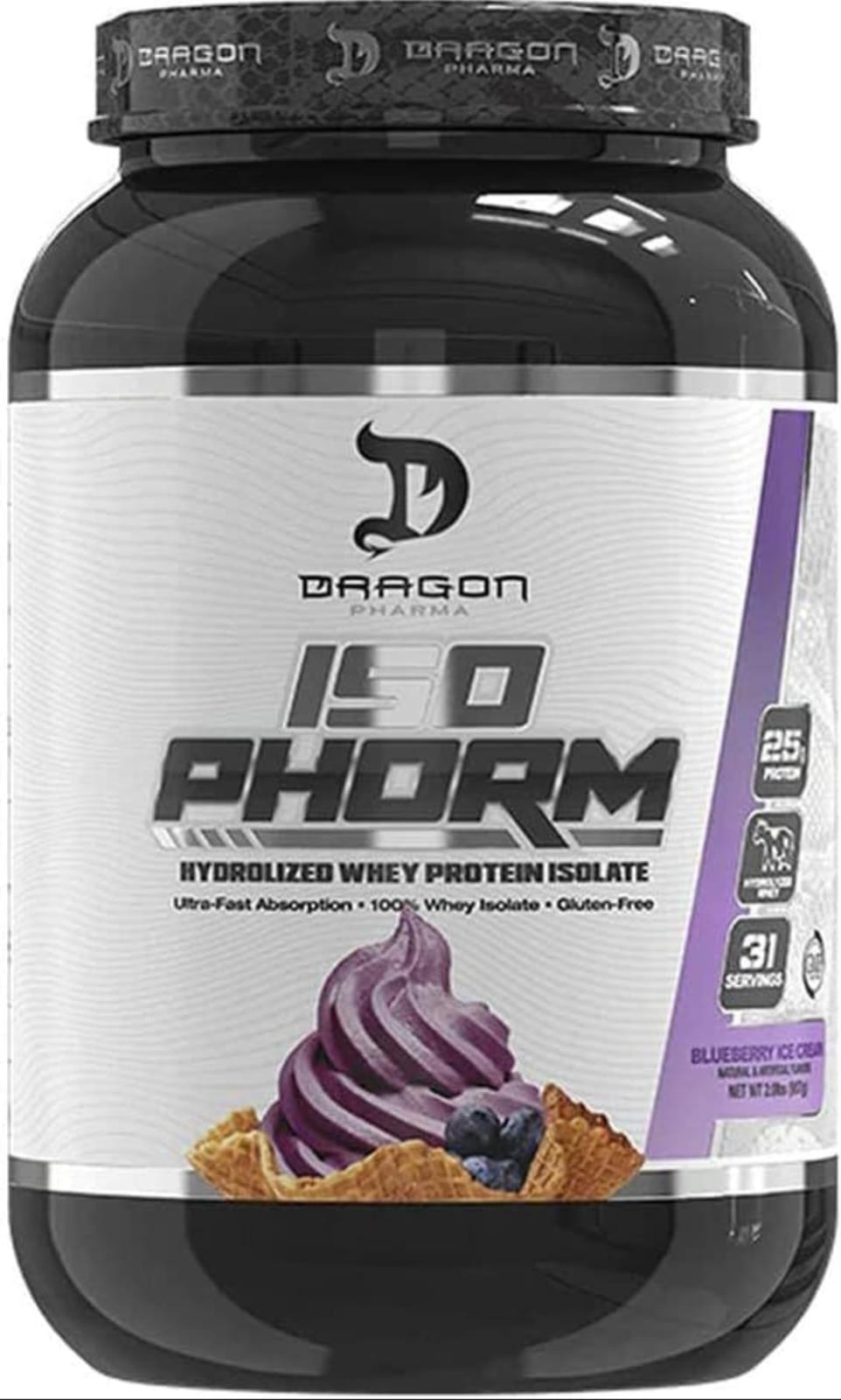 ISO PHORM 2LB HELADO DE MORA
