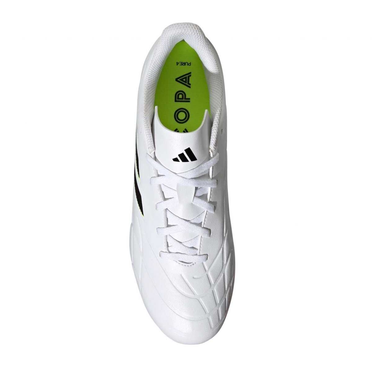TENIS ADIDAS DE FUTBOL COPA PURE.4 FXG BLANCO-HOMBRE GZ2536