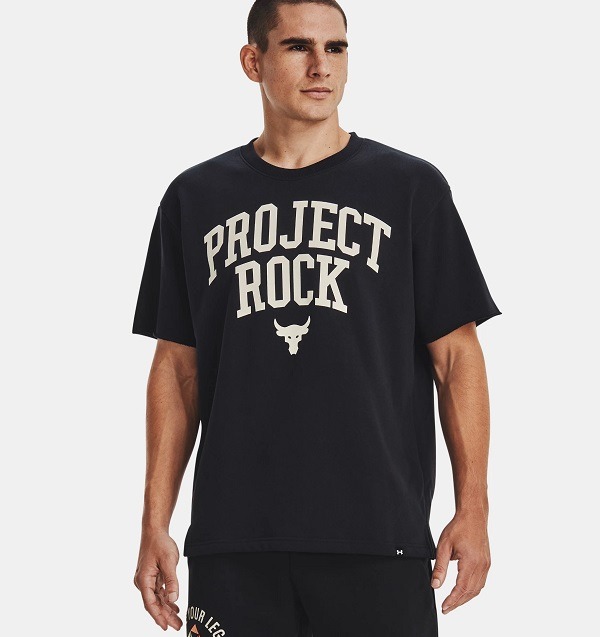 Playera Under Armour Project Rock Heavyweight Entrenamiento