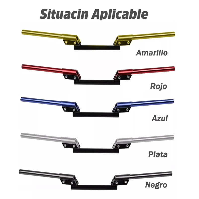 Manubrio Deportivo Moto Metalico Universal Posiciones