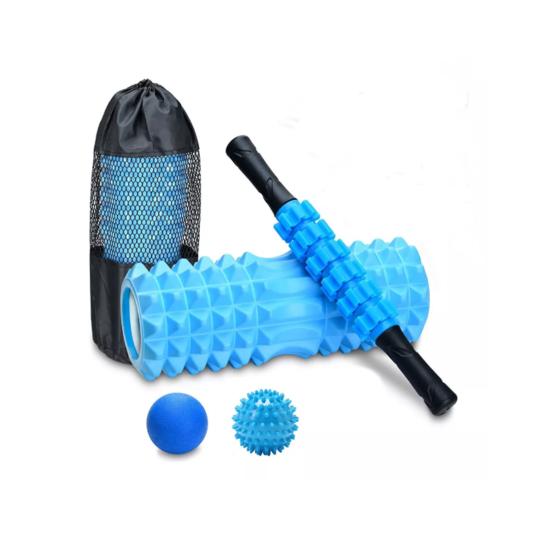Rodillo De Espuma Para Yoga Pilates, Juego De Masaje 4 En 1