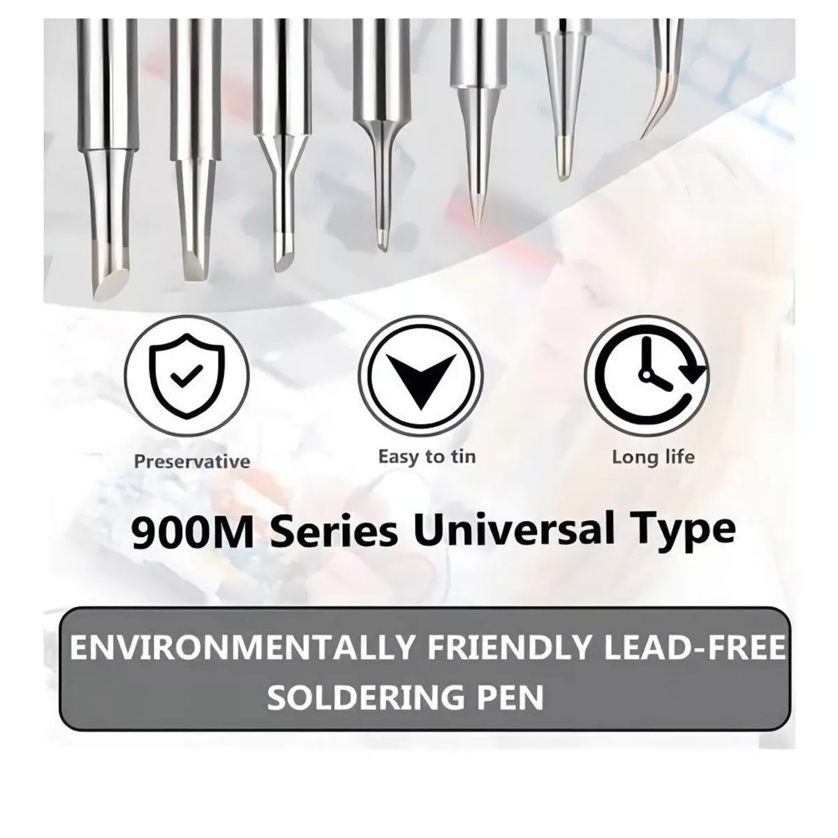 Kit 17 Puntas Cautín Repuesto Profesional 