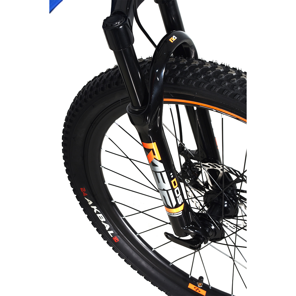 Bicicleta V Industries 400 Rodada 24 T13 Azul Naranja 2024