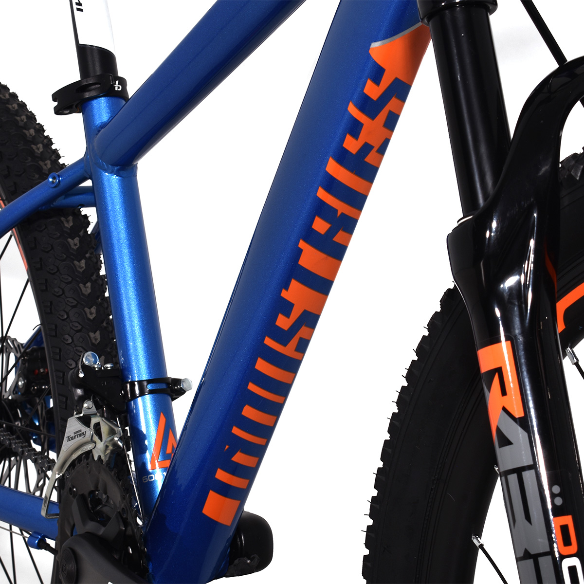 Bicicleta V Industries 400 Rodada 24 T13 Azul Naranja 2024