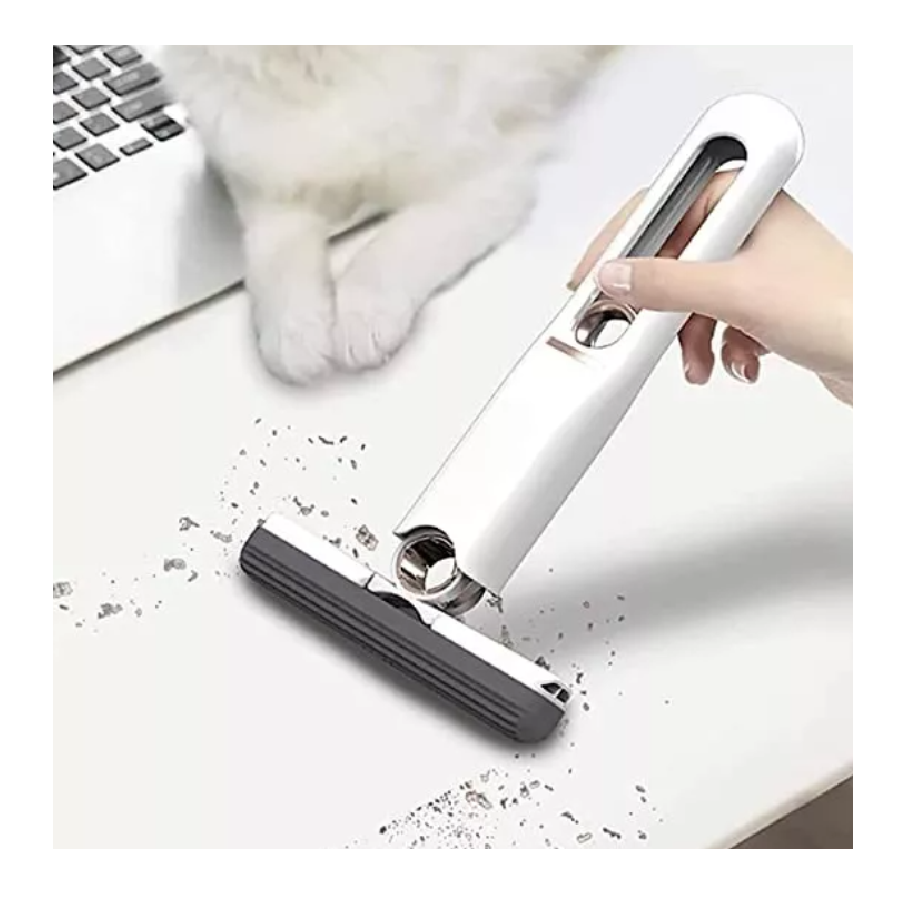 Mini Fregona Jalador De Sobremesa Cepillo Limpia Cristales De Cocina