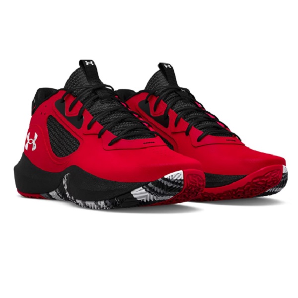 Tenis Under Armour Lockdown 6 Rojo/negro Basketball Hombre