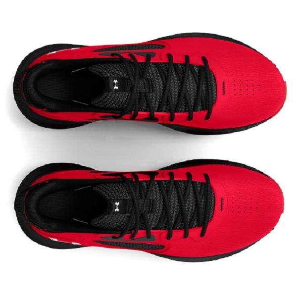 Tenis Under Armour Lockdown 6 Rojo/negro Basketball Hombre