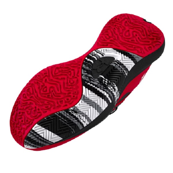 Tenis Under Armour Lockdown 6 Rojo/negro Basketball Hombre