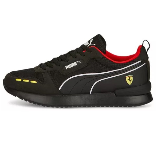 Tenis Puma Ferrari R78 Negro Casual Hombre