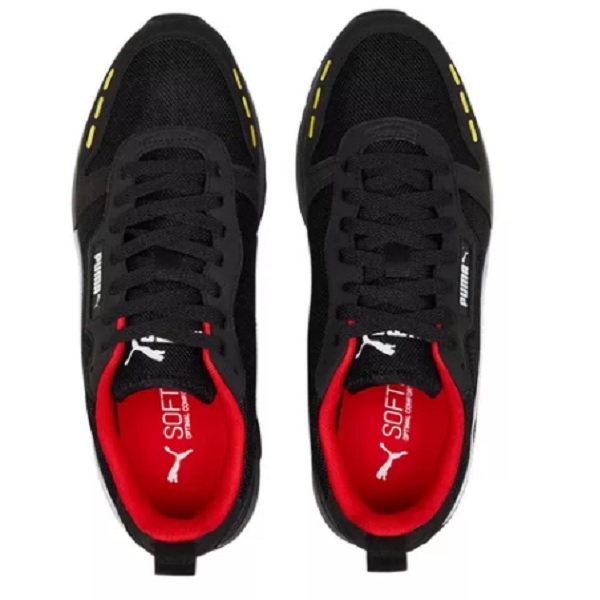 Tenis Puma Ferrari R78 Negro Casual Hombre