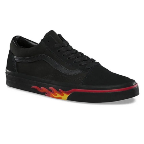 Tenis Vans Old Skool Negro Casual Hombre Talla #27.5.