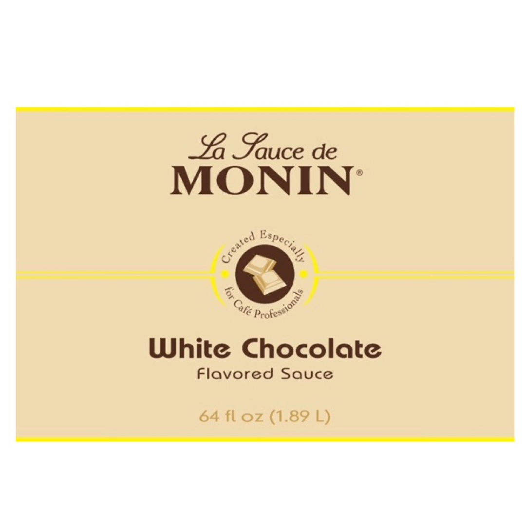 Monin Gourmet Salsa Chocolate Blanco 1.89 Lt