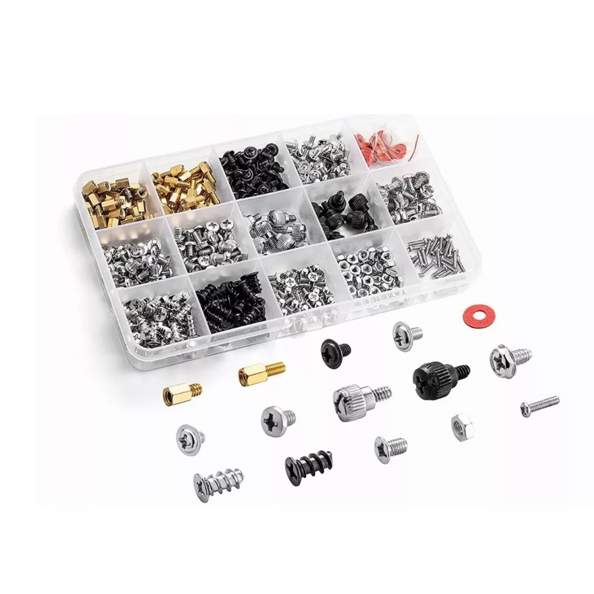 Juego De Tornillos Para Caja Ordenador Computadora 502 Pcs