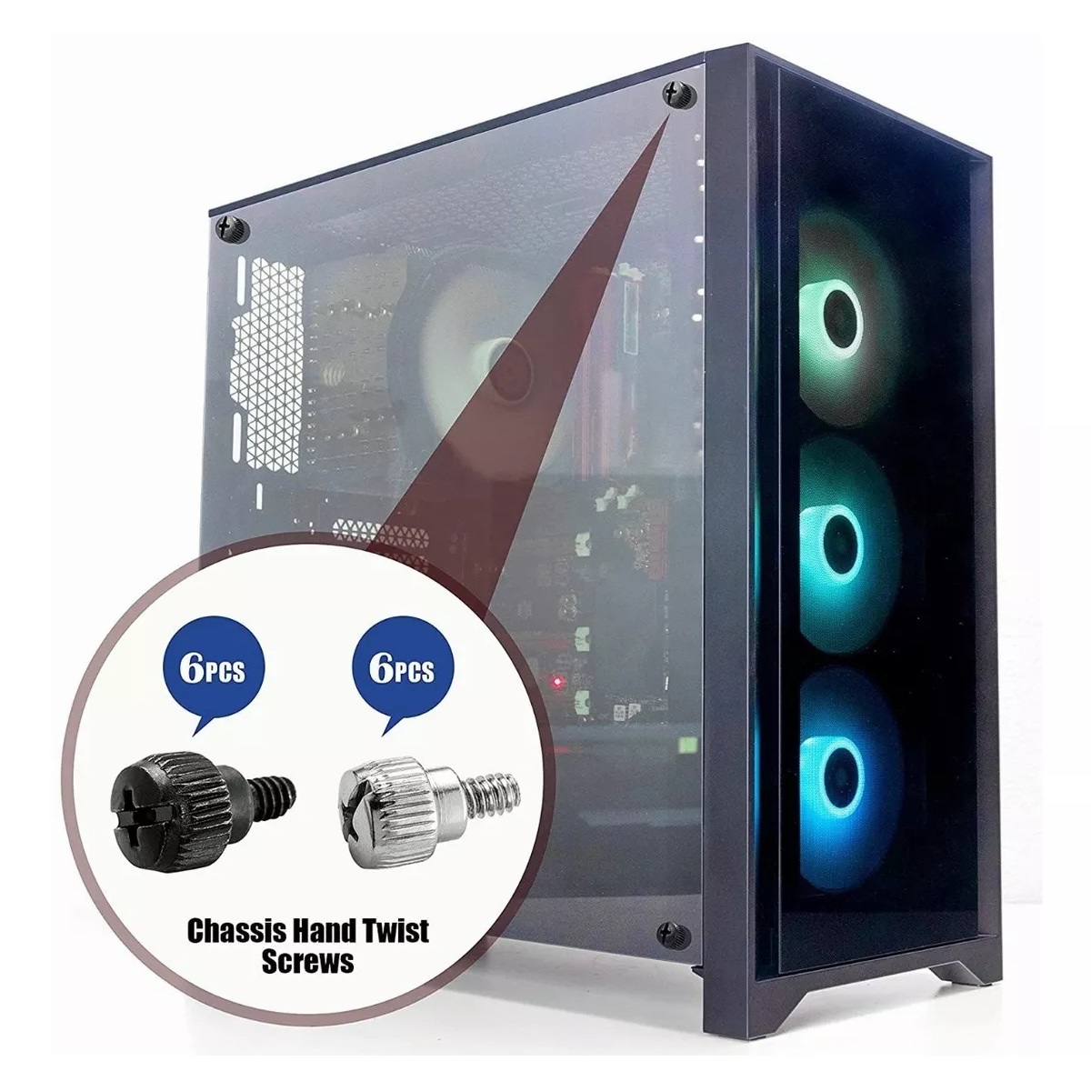 Juego De Tornillos Para Caja Ordenador Computadora 502 Pcs