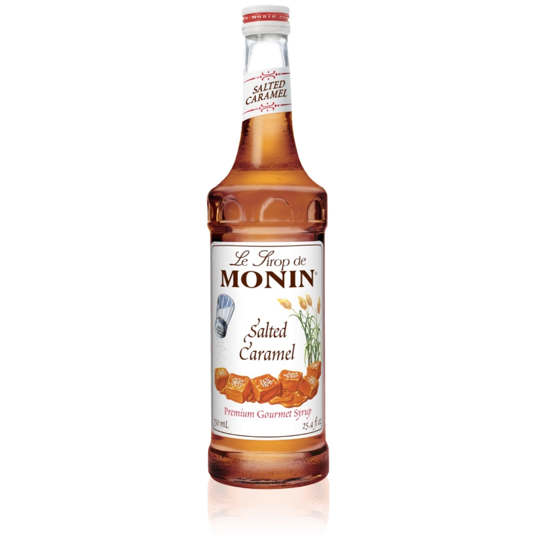 MONIN-GOURMET Jarabes 750 ml (Vidrio) Caramel, Salted (HORECAS)