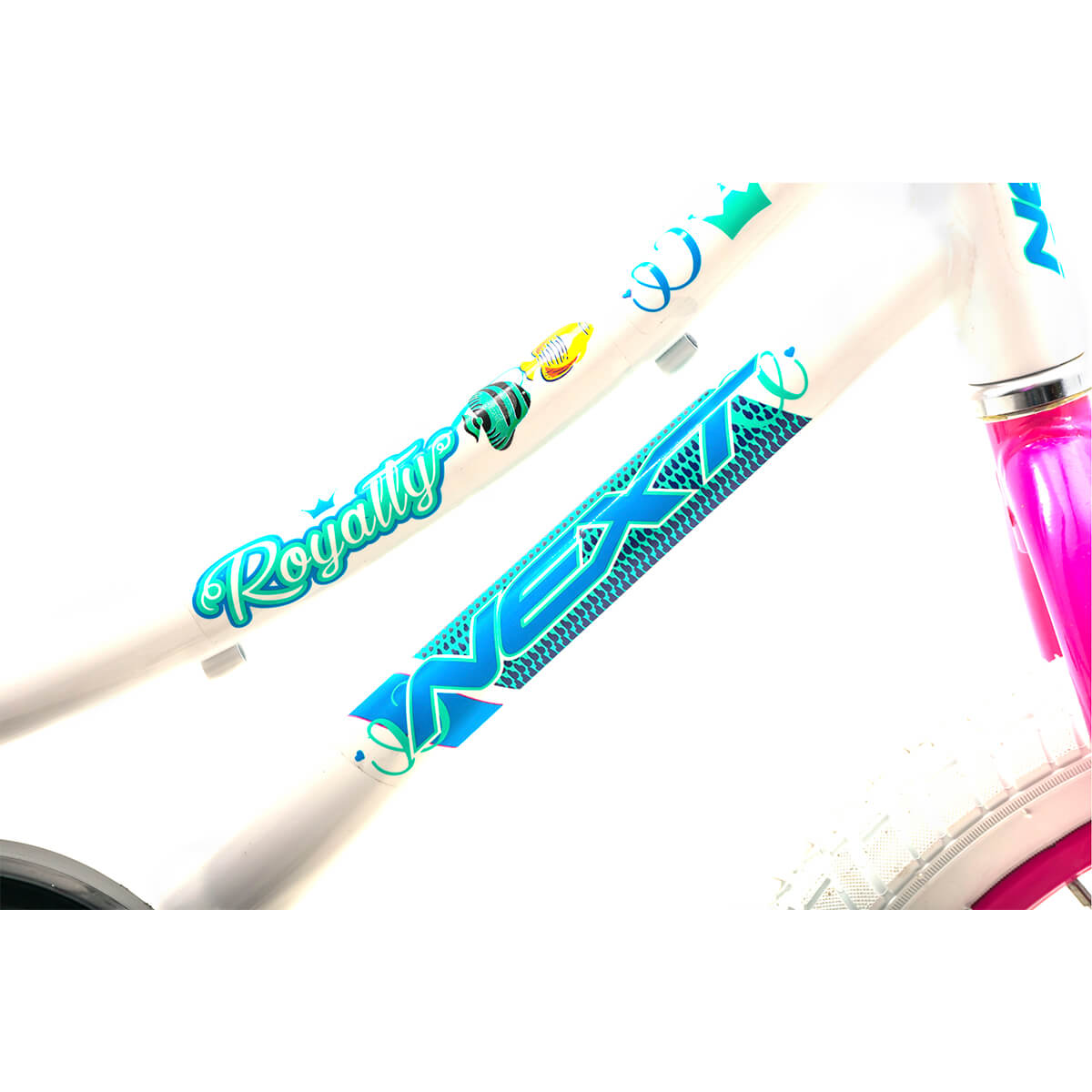 Bicicleta Veloci Next Royalty BMX Rodada 16 Blanco Infantil