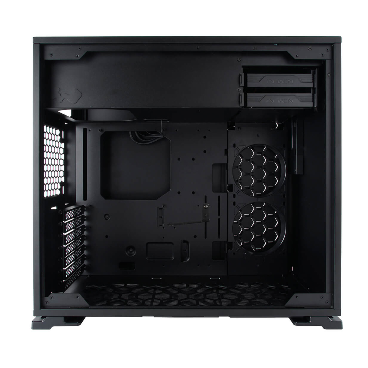 Gabinete Gamer IN WIN 101 BLACK ATX Media Torre Cristal Templado Negro 