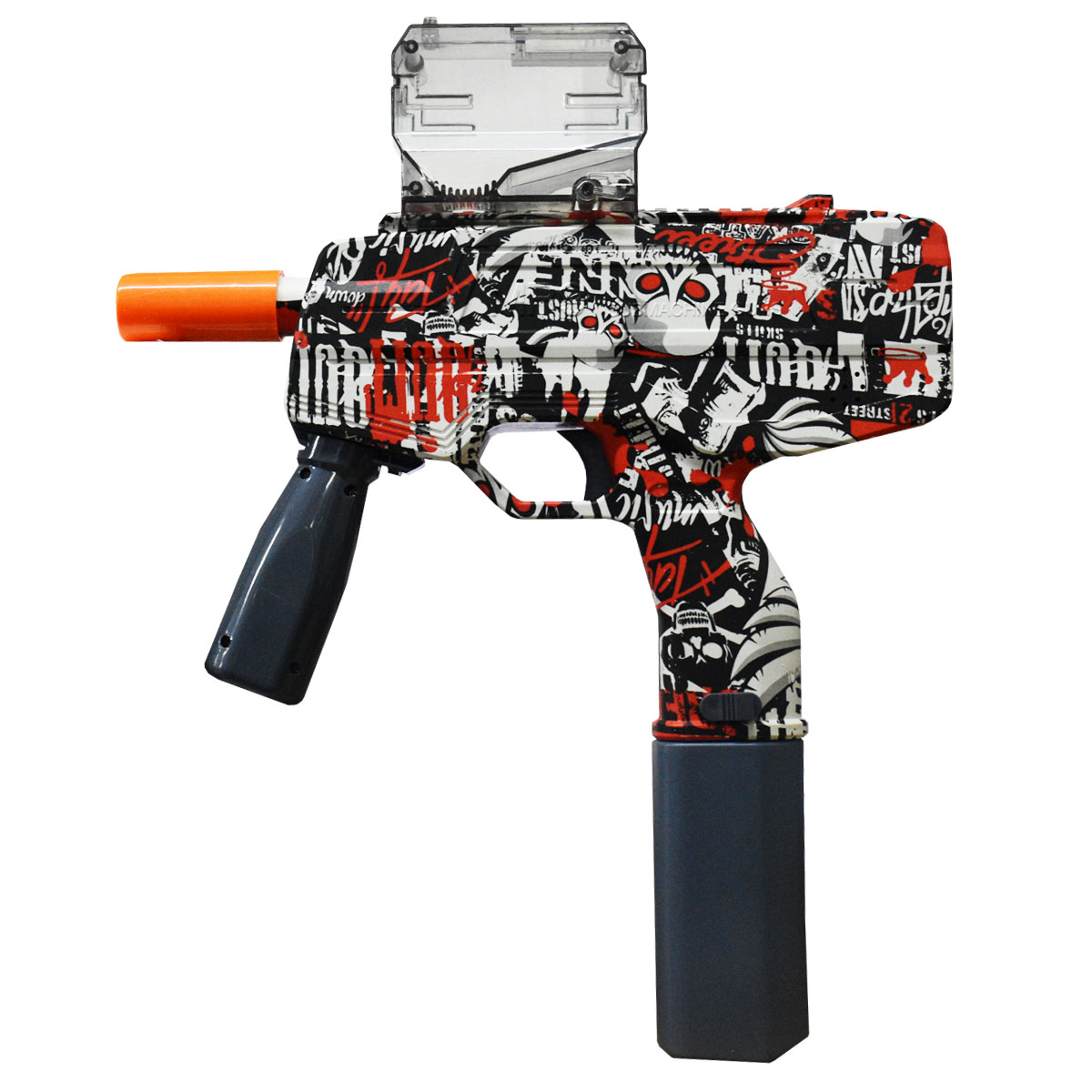 Pistola Metralleta Corta MP9 de Hidrogel De Juguete Lanzador Automatico Con Cargador