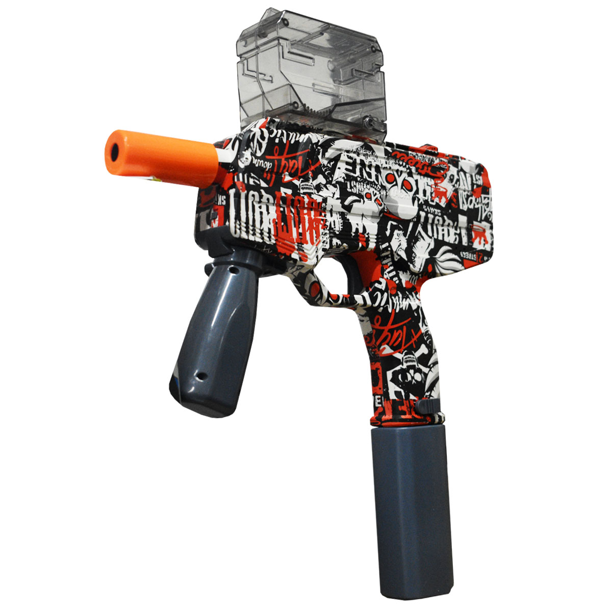 Pistola Metralleta Corta MP9 de Hidrogel De Juguete Lanzador Automatico Con Cargador