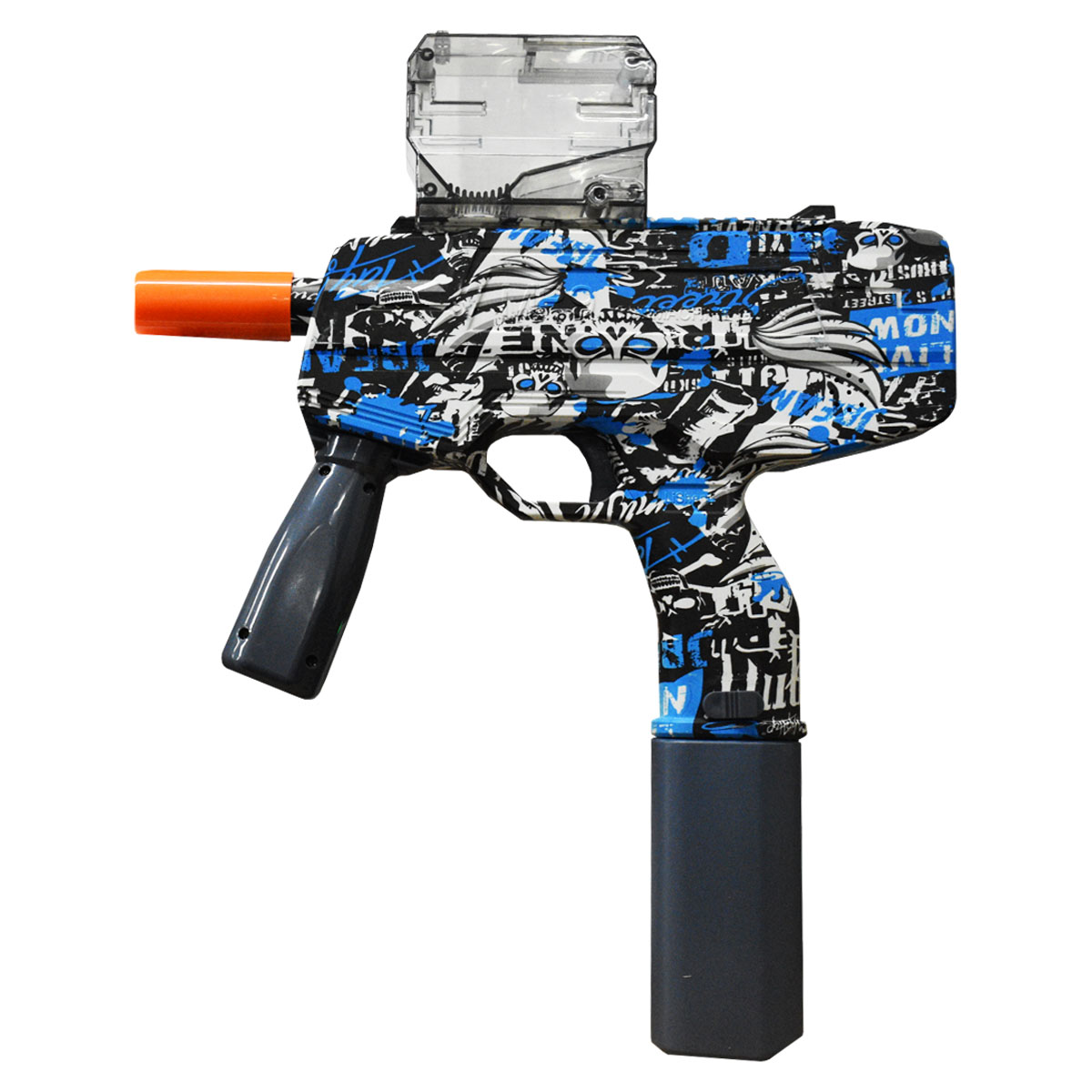 Pistola Metralleta Corta MP9 de Hidrogel De Juguete Lanzador Automatico Con Cargador