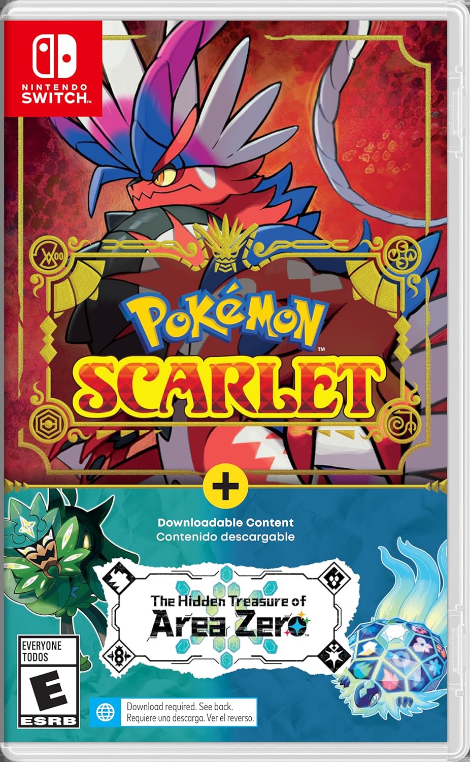 Pokémon Scarlet + The Hidden Treasure of Area Zero Bundle - Nintendo Switch