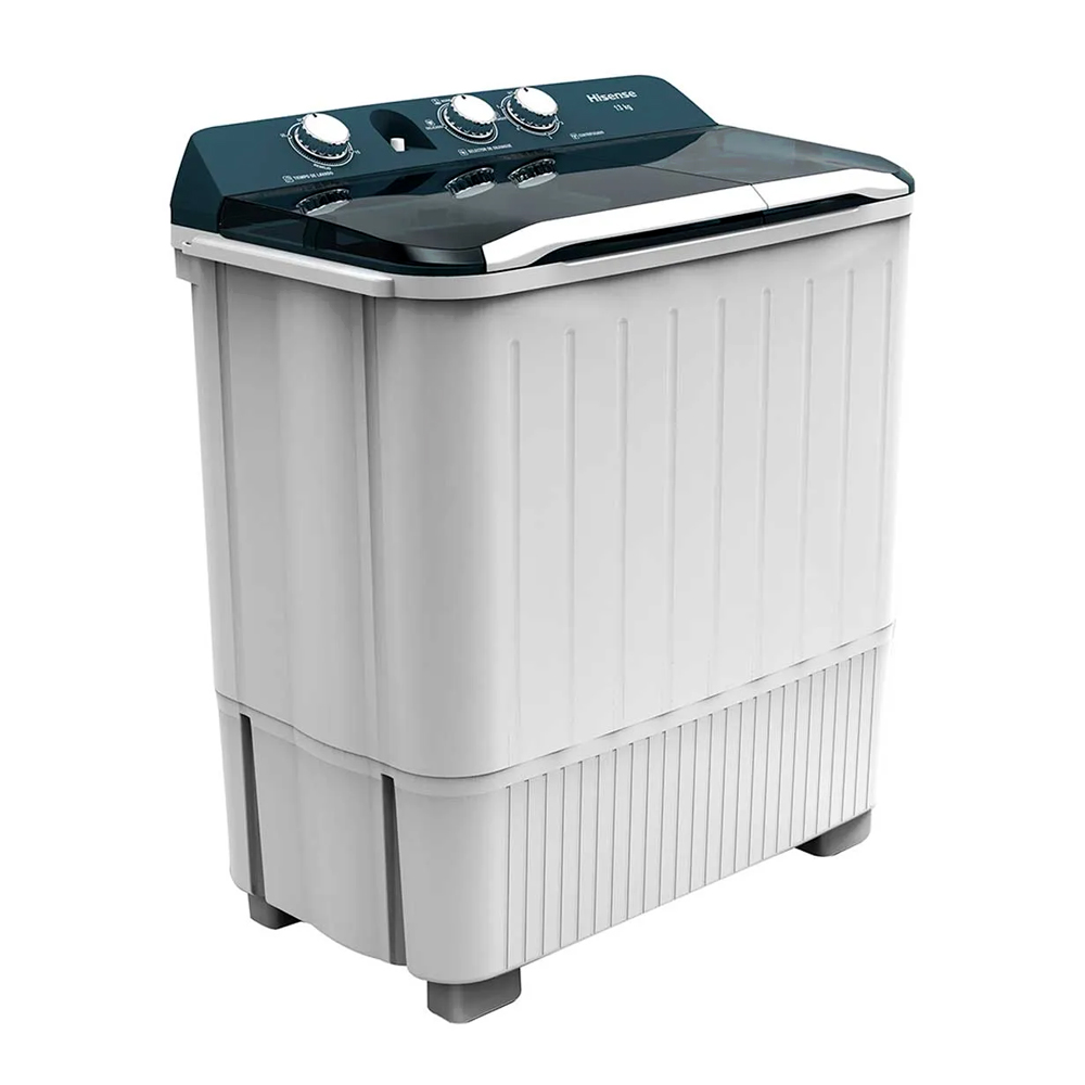 Lavadora Semiautomática Doble Tina 20 Kilos WSA2001P Hisense