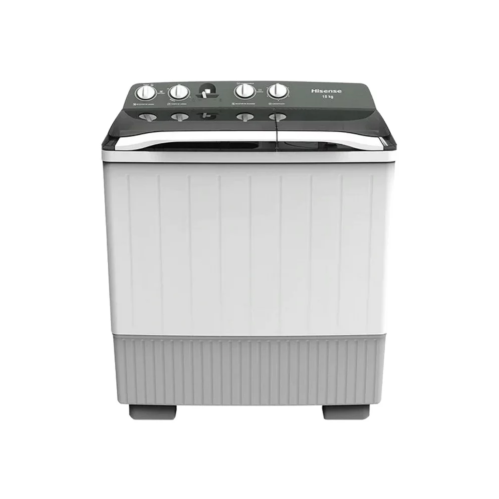 Lavadora Semiautomática Doble Tina 18 Kilos WSA1801P Hisense