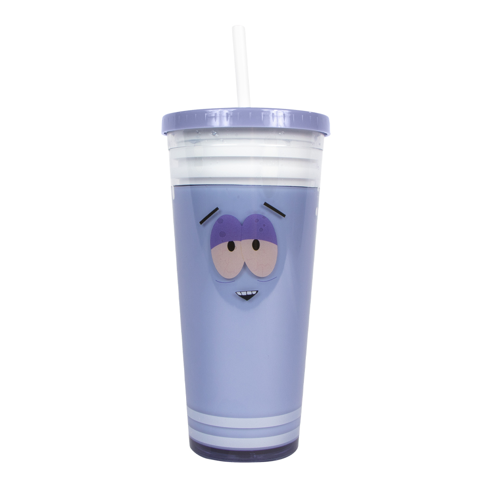 Vaso con popote Toallin - South Park - Geek Industry