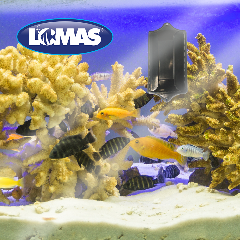 Lomas Limpiador Magnético para Peceras y/o Acuarios Tamaño Extra Grande