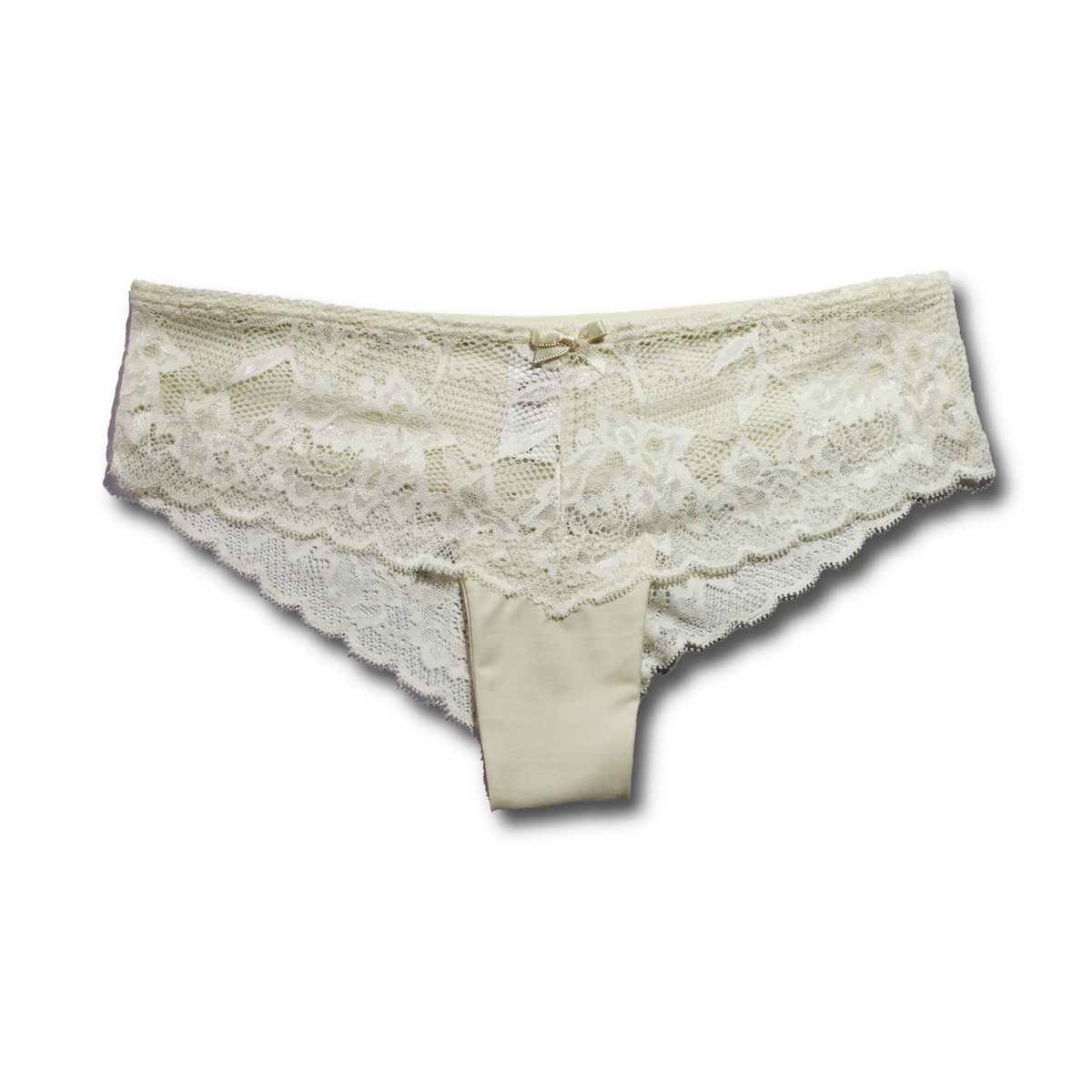 Tanga con detalle de encaje en la parte de enfrente y trasera. Marca: Maria Intima..