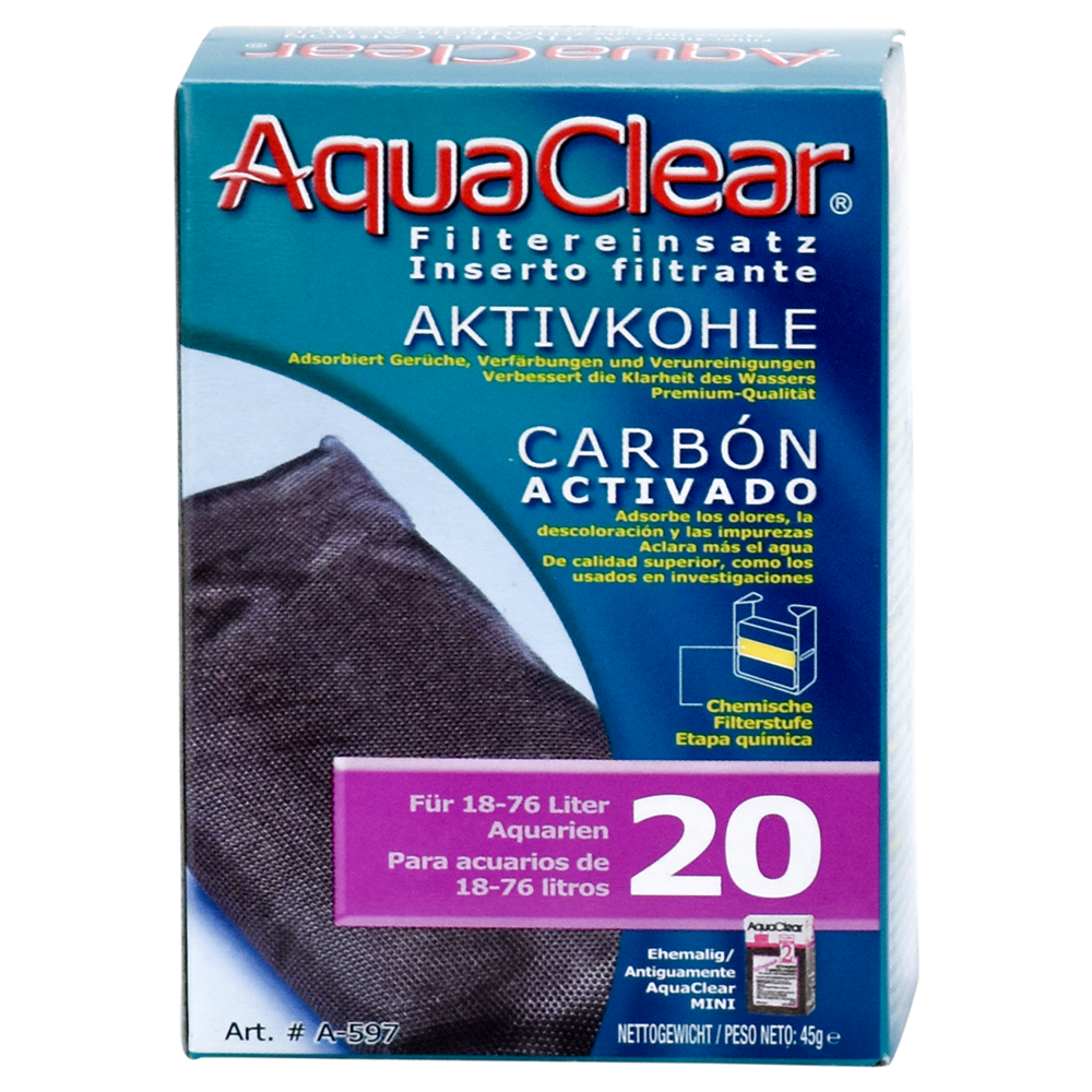 AQUACLEAR CARBON MINI 20 1 PZA