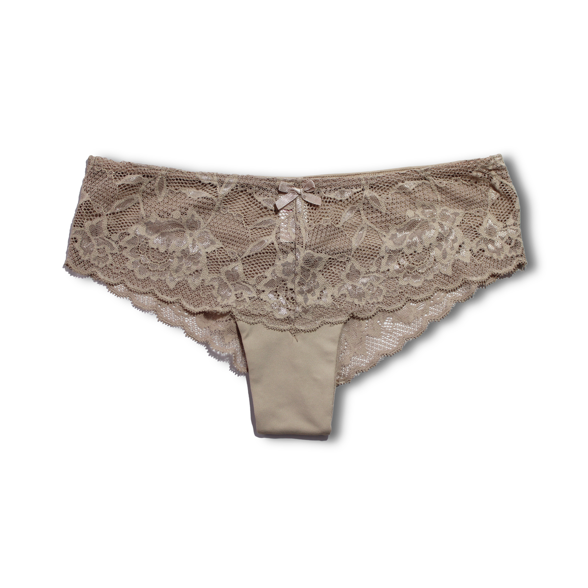 Tanga con detalle de encaje en la parte de enfrente y trasera. Marca: Maria Intima..