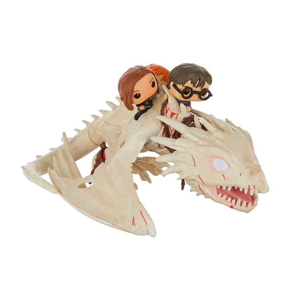 Funko Pop 93 :: Ukrainian Ironbelly with Harry, Ron & Hermione (Harry Potter)