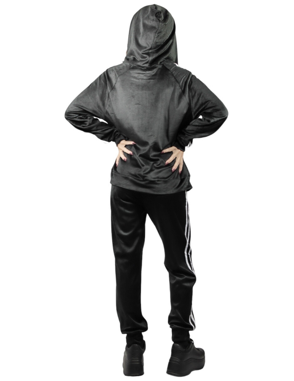 Conjunto Pants Mujer Sudadera Y Pant Aterciopelado Set Dama
